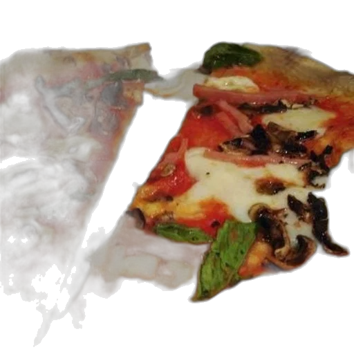 food, 3d render, photorealistic, pizza transparent PNG cut-out