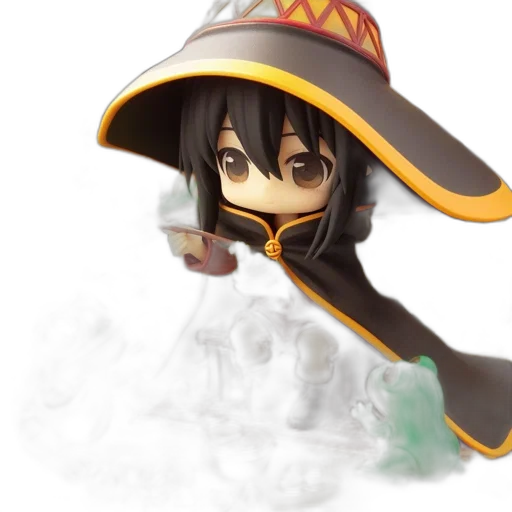 hat, staff, mask, dragon transparent PNG cut-out