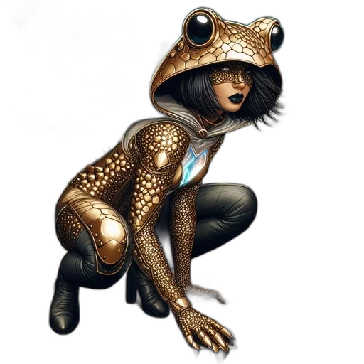 creature, animal, jewelry, dress transparent PNG cut-out