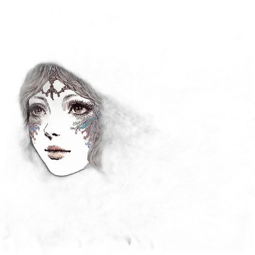mask, face, creature, robot transparent PNG cut-out