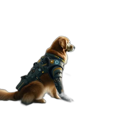 jacket, animal, staff, creature transparent PNG cut-out