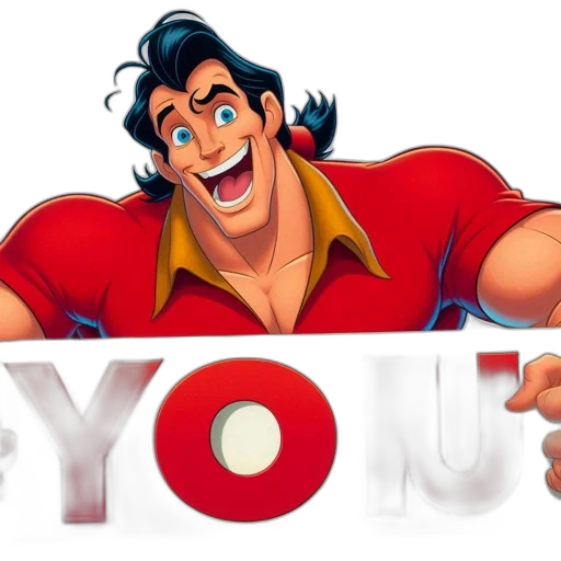 3d render, comic book art, animated, character transparent PNG cut-out