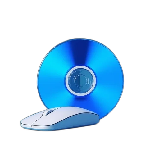 robot, 3d render, vaporwave, blue transparent PNG cut-out