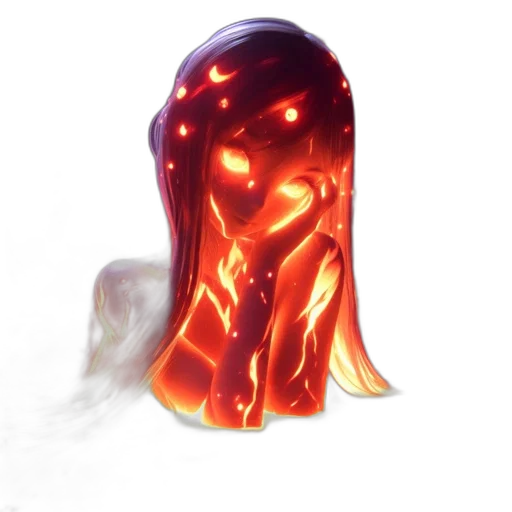 mask, face, hair, creature transparent PNG cut-out
