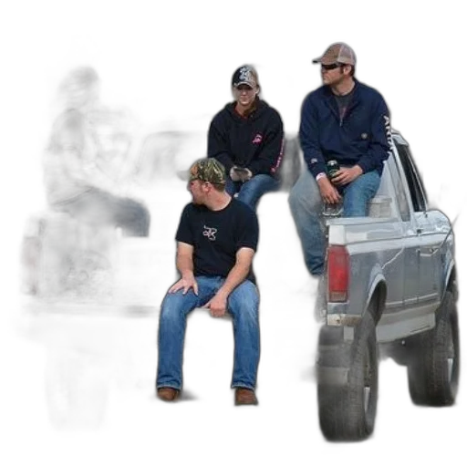 car, concept art, group, people transparent PNG cut-out