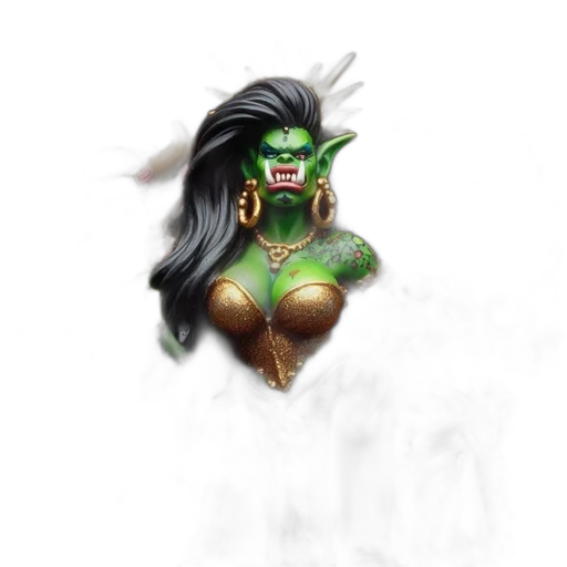 mask, creature, staff, face transparent PNG cut-out