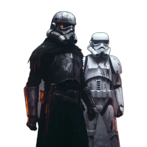 mask, staff, jacket, weapon transparent PNG cut-out