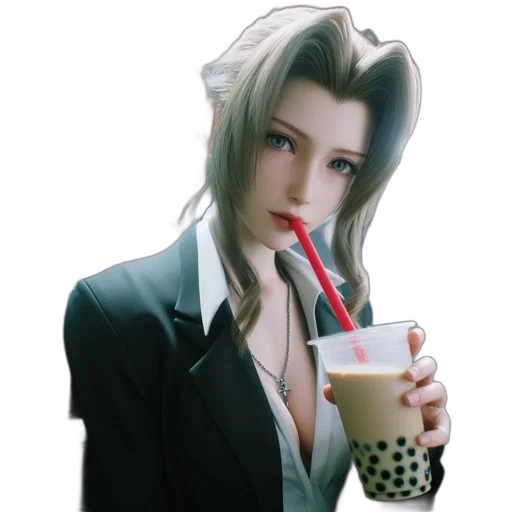 food, vaporwave, concept art, photorealistic transparent PNG cut-out