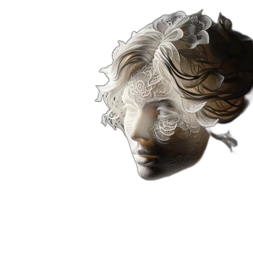 mask, face, crown, hair transparent PNG cut-out