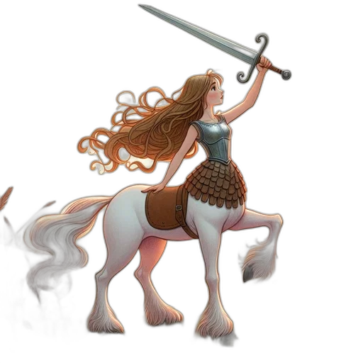 sword, staff, weapon, fantasy art transparent PNG cut-out