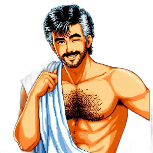 cartoon, comic book art, pixel art, photorealistic transparent PNG cut-out
