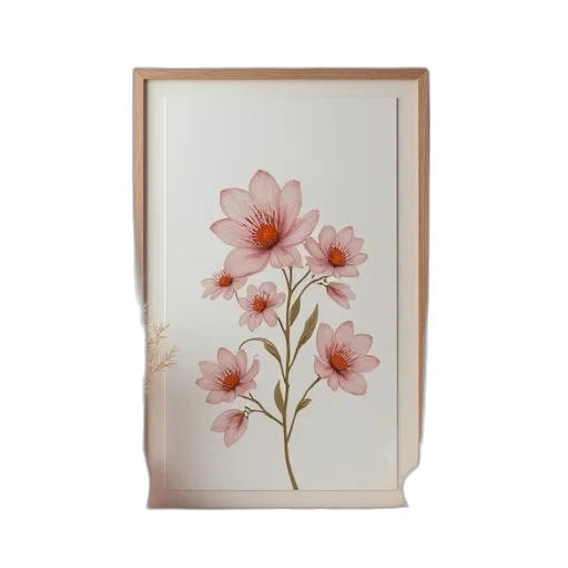 flower, furniture, jewelry, photorealistic transparent PNG cut-out