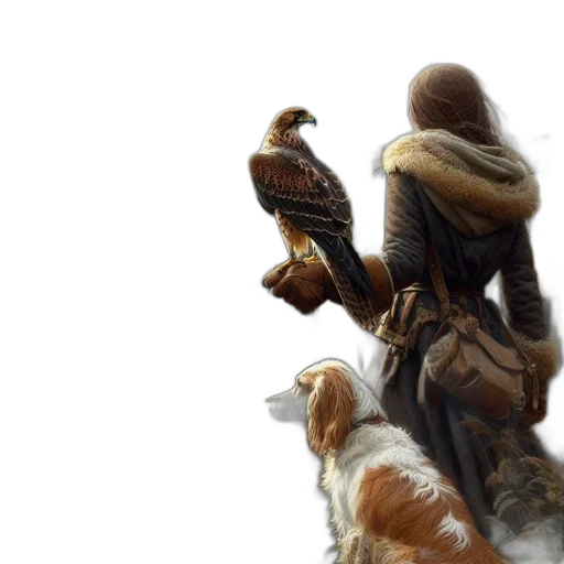 animal, fantasy art, concept art, photorealistic transparent PNG cut-out