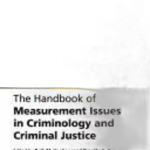 handbook, measurement, issues, criminology transparent PNG cut-out