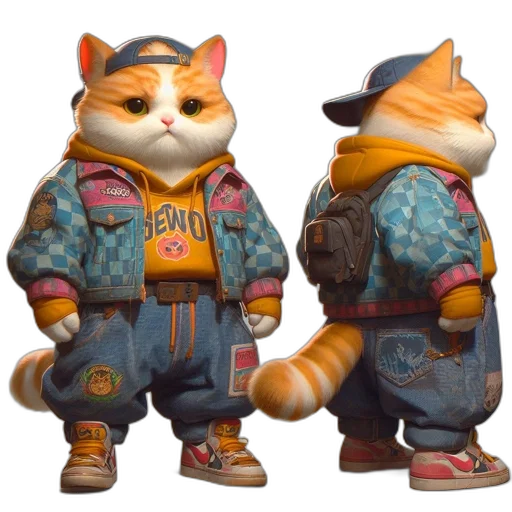 staff, jacket, concept art, 3d render transparent PNG cut-out