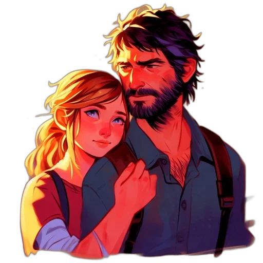 comic book art, concept art, pixel art, watercolor transparent PNG cut-out