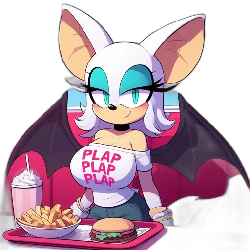food, creature, vaporwave, concept art transparent PNG cut-out