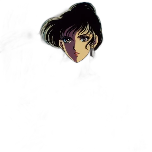 face, hair, mask, creature transparent PNG cut-out