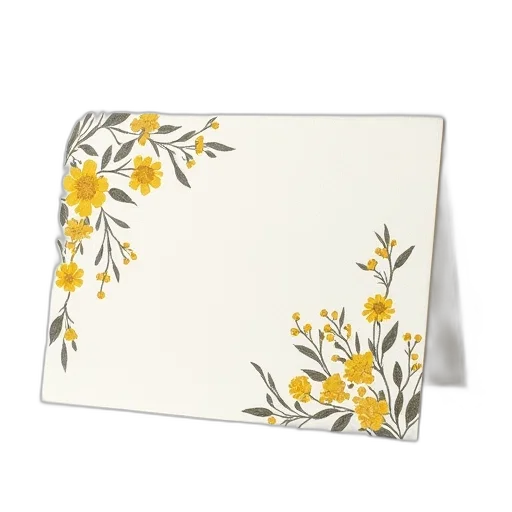 flower, watercolor, golden, monochrome transparent PNG cut-out