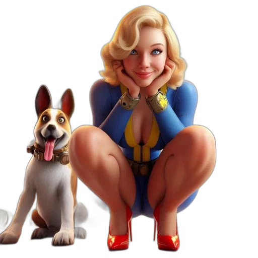 animal, concept art, cartoon, comic book art transparent PNG cut-out