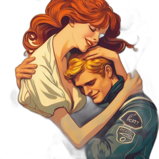 comic book art, fantasy art, concept art, cartoon transparent PNG cut-out