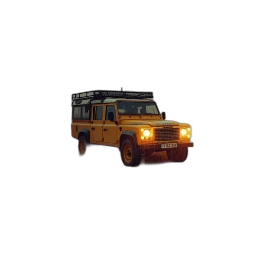 car, animal, pixel art, 3d render transparent PNG cut-out