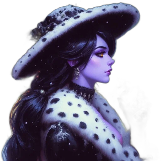 hat, dress, crown, staff transparent PNG cut-out