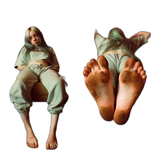 shoes, creature, mask, face transparent PNG cut-out