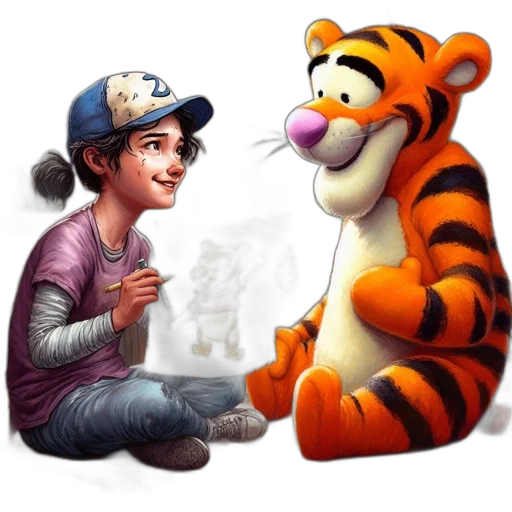 cartoon, concept art, photorealistic, fantasy art transparent PNG cut-out