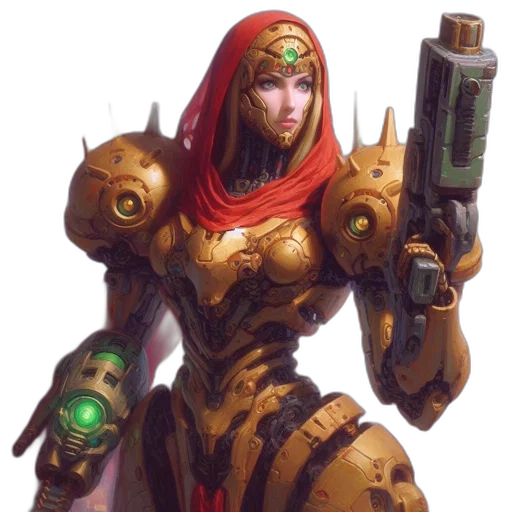 weapon, robot, staff, concept art transparent PNG cut-out