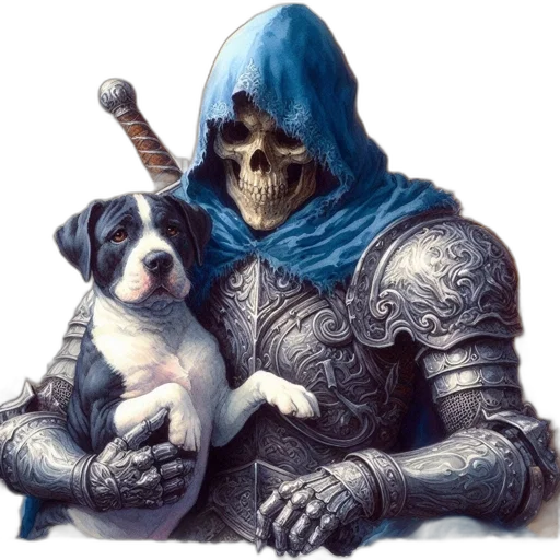 animal, sword, weapon, staff transparent PNG cut-out