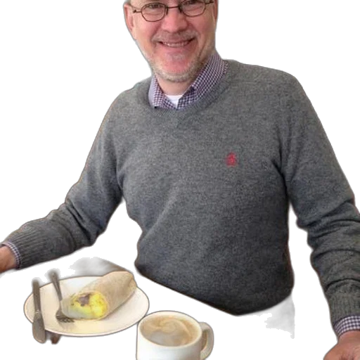 food, staff, jacket, man transparent PNG cut-out