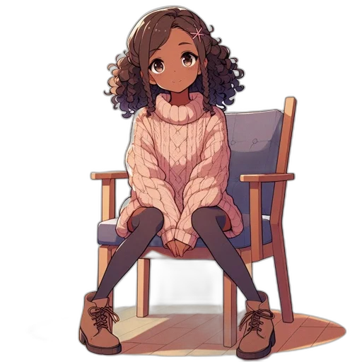 dress, jacket, face, hair transparent PNG cut-out