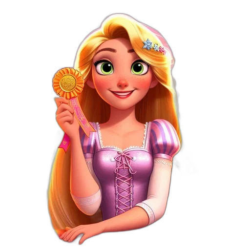 dress, jewelry, crown, staff transparent PNG cut-out
