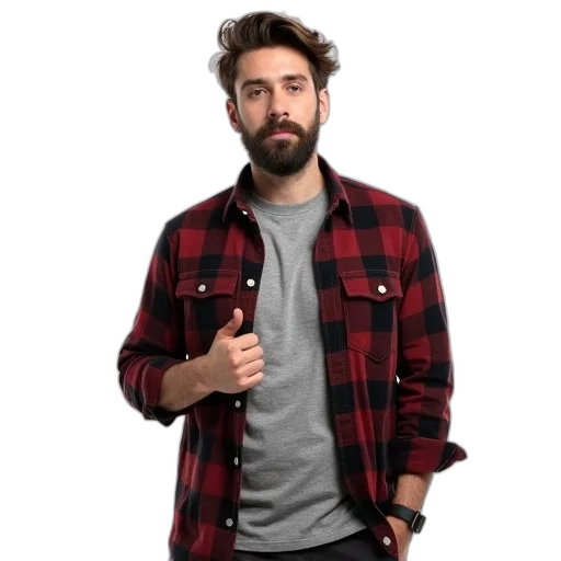 jacket, furniture, staff, face transparent PNG cut-out