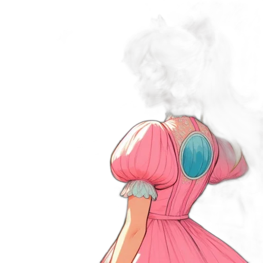 dress, mask, crown, robot transparent PNG cut-out