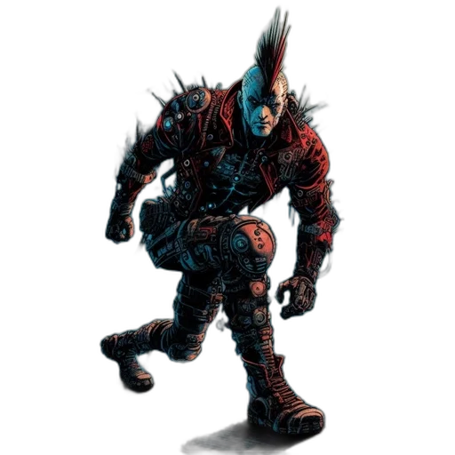 weapon, creature, staff, mask transparent PNG cut-out