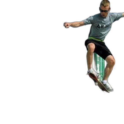 young, man, wearing, army transparent PNG cut-out