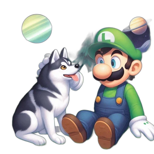 animal, staff, creature, pixel art transparent PNG cut-out