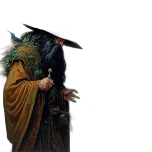 staff, mask, hat, creature transparent PNG cut-out