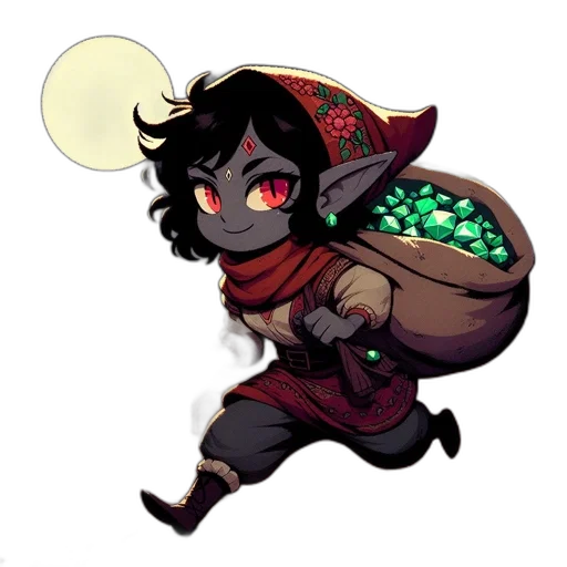 staff, hat, fantasy art, pixel art transparent PNG cut-out
