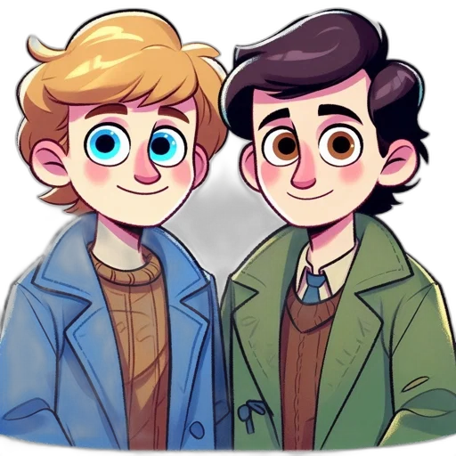 jacket, cartoon, pixel art, comic book art transparent PNG cut-out