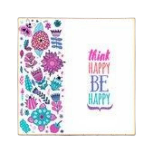 pastel, colorful, card, floral transparent PNG cut-out