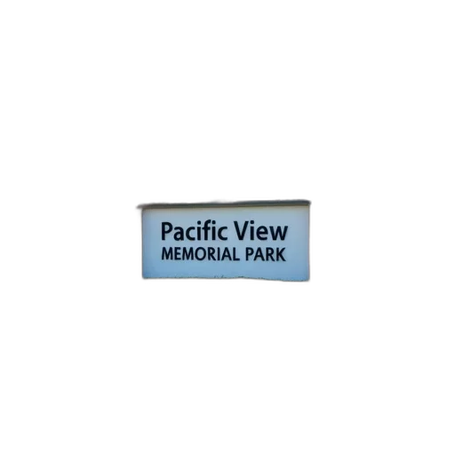 large, sign, words, pacific transparent PNG cut-out