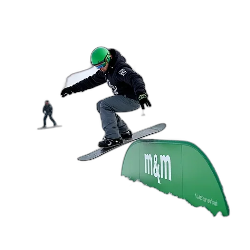 3d render, photorealistic, concept art, snow transparent PNG cut-out