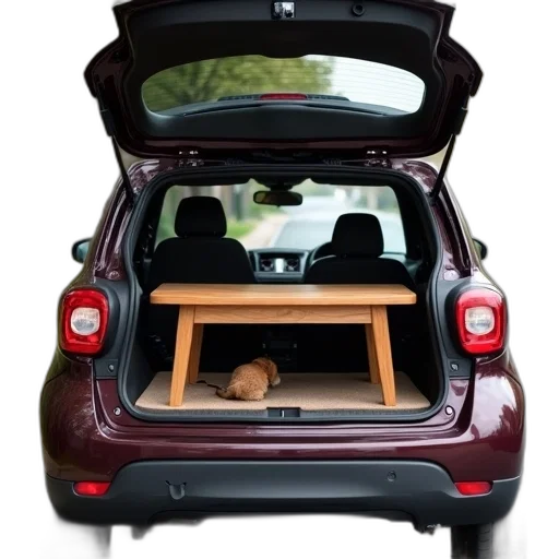 car, furniture, compact, trunk transparent PNG cut-out