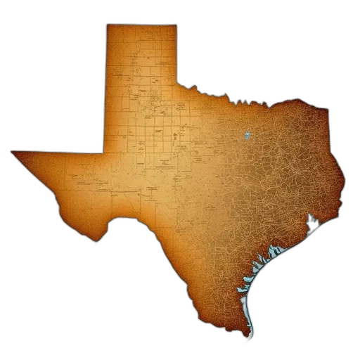 set, texas, state, maps transparent PNG cut-out