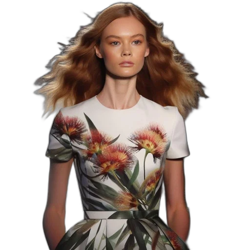 dress, photorealistic, image, displays transparent PNG cut-out