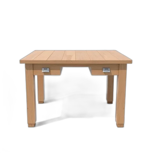 furniture, 3d render, wooden, desk transparent PNG cut-out