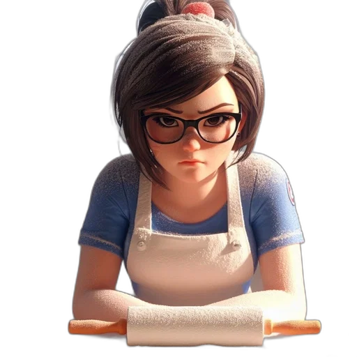 staff, face, food, robot transparent PNG cut-out